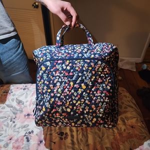 Vera Bradley Scattered Wildflowers Outlet Backpack
